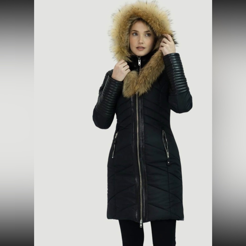 DIMITRI - HAILEY PARKA WITH
NATURAL FUR